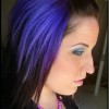Black and purple hairstyles