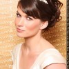 Bridal hairstyle with tiara