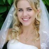Bridal hairstyles for long hair with veil