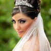 Bridal hairstyles with tiaras