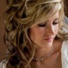 Bridesmaid curly hairstyles