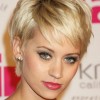 Celebrities with short hair styles