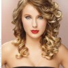 Curled hairstyles for prom
