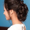 Curly updos for prom
