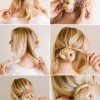 Easy bun hairstyles for long hair