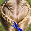 French braid hairstyles for kids