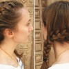 French braid to the side