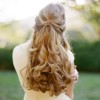 Hairstyle for long hair for wedding