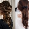 Hairstyles for long hair for school