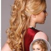 Half up hairstyles for prom