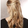 Half up half down hairstyles for long hair