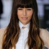 Long hairstyles with bangs 2014