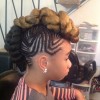 Mohawk hairstyles with braids
