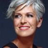 Photos of short haircuts for older women