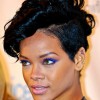 Rihanna short hair styles 2014