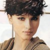 Short haircuts for thick curly hair