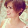 Short hairstyle for thick hair