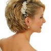 Short hairstyles for brides