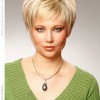 Short hairstyles with bangs for women