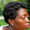 Styles for short natural hair