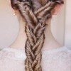Woven braid hairstyle