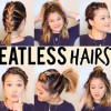 10 hairstyles in 5 minutes