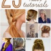 Hairstyles tutorials for medium hair