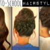 Hairstyles updos easy for school
