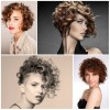 Short curly hairstyles for women 2017