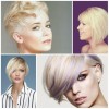 Short hairstyles and colours 2017