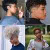 2023 rövid frizurák Fekete hölgyeknek