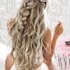 Hairstyles for long hair prom 2019