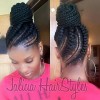Ways of styling braided hair