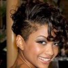 Black short curly hairstyles 2018