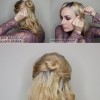 Easy updos for mid length hair