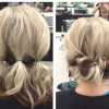 Easy upstyles for short hair