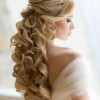 Long hairstyle for wedding party