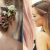Long hairstyles wedding bridesmaid
