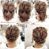 Simple updo hairstyles for short hair