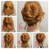 Simple updos for short hair