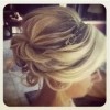 Upstyles for long hair for debs