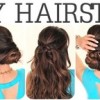 5 minute hairstyles for shoulder length hair