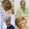 Rövid haj idősebb hölgyeknek 2023
