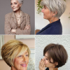 Rövid frizurák idősebb nő számára 2023
