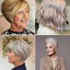 Rövid frizurák az idősebb nők számára 2023