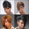 Short hairstyles for african american ladies