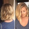 Summer haircut for round face