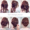 Easy updos for long thick curly hair