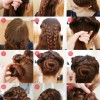 Long thick hair easy updos