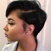 Short hairstyle for black hair